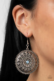 Paparazzi "Spellbinding Botanicals" Blue Earrings Paparazzi Jewelry