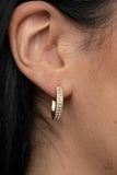 Paparazzi "Small Town Twinkle" Gold Earrings Paparazzi Jewelry