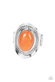 Paparazzi "Rockable Refinement" Orange Ring Paparazzi Jewelry