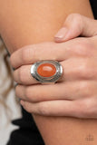 Paparazzi "Rockable Refinement" Orange Ring Paparazzi Jewelry