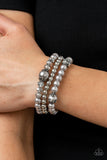 Paparazzi "Positively Polished" Silver Bracelet Paparazzi Jewelry