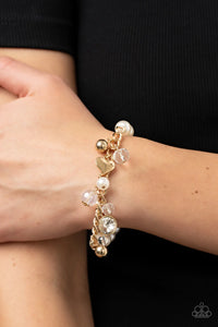 Paparazzi "Adorningly Admirable" Gold Bracelet Paparazzi Jewelry