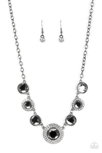 Paparazzi "Extravagant Extravaganza" Black Necklace & Earring Set Paparazzi Jewelry