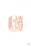 Paparazzi "All Turned Around" Copper Bracelet Paparazzi Jewelry