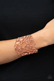 Paparazzi "All Turned Around" Copper Bracelet Paparazzi Jewelry