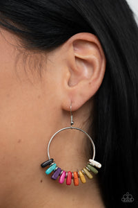 Paparazzi "Earthy Ensemble" Multi 139XX Earrings Paparazzi Jewelry