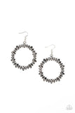 Paparazzi "Glowing Reviews" Silver Earrings Paparazzi Jewelry