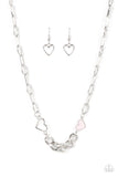 Paparazzi "Little Charmer" Pink Necklace & Earring Set Paparazzi Jewelry