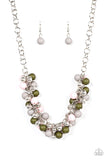 Paparazzi "Party Procession" Multi Necklace & Earring Set Paparazzi Jewelry