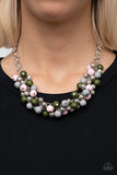 Paparazzi "Party Procession" Multi Necklace & Earring Set Paparazzi Jewelry
