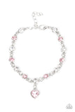Paparazzi "Truly Lovely" Pink Bracelet Paparazzi Jewelry