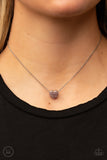 Paparazzi "Twitterpated Twinkle" Pink Choker Necklace & Earring Set Paparazzi Jewelry