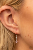 Paparazzi "Twitterpated Twinkle" Pink Choker Necklace & Earring Set Paparazzi Jewelry
