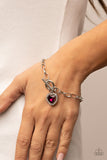 Paparazzi "Till DAZZLE Do Us Part" Pink Bracelet Paparazzi Jewelry