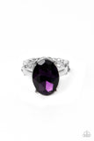 Paparazzi "Updated Dazzle" Purple Ring Paparazzi Jewelry