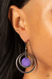 Paparazzi "Mai Tai Tango" Purple Earrings Paparazzi Jewelry