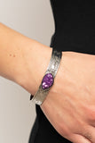 Paparazzi "Gobi Glyphs" Purple Bracelet Paparazzi Jewelry