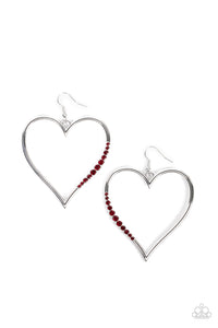 Paparazzi "Bewitched Kiss" Red Earrings Paparazzi Jewelry