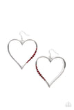 Paparazzi "Bewitched Kiss" Red Earrings Paparazzi Jewelry