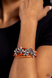 Paparazzi "Here Comes the BLOOM" Orange Bracelet Paparazzi Jewelry