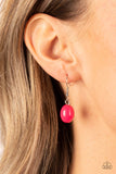 Paparazzi "Coastal Cruise" Pink Necklace & Earring Set Paparazzi Jewelry