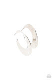 Paparazzi "Power Curves" Silver Earrings Paparazzi Jewelry