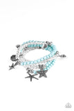 Paparazzi "Ocean Breeze" Blue Exclusive Bracelet Paparazzi Jewelry