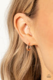 Paparazzi "SMALLEST of Them All" Rose Gold Post Earrings Paparazzi Jewelry