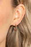 Paparazzi "Irresistibly Intertwined" Gold Earrings Paparazzi Jewelry