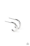 Paparazzi "Small-Scale Shimmer" Silver Post Earrings Paparazzi Jewelry
