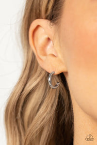 Paparazzi "Small-Scale Shimmer" Silver Post Earrings Paparazzi Jewelry