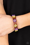 Paparazzi "Flowery Frontier" Purple Wrap Bracelet Paparazzi Jewelry