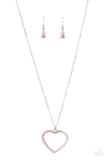 Paparazzi "Love to Sparkle" Pink Necklace & Earring Set Paparazzi Jewelry