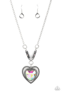 Paparazzi "Heart Full of Fabulous" Multi EXCLUSIVE Necklace & Earring Set Paparazzi Jewelry