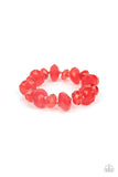 Paparazzi "Keep GLOWING Forward" Red Bracelet Paparazzi Jewelry