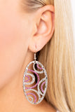 Paparazzi "Seize the DAZE" Pink Earrings Paparazzi Jewelry