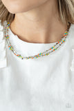 Paparazzi "Explore Every Angle" Multi Necklace & Earring Set Paparazzi Jewelry