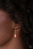 Paparazzi "Pacific Picnic" Orange Necklace & Earring Set Paparazzi Jewelry