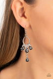 Paparazzi "Coming in Clutch" Silver Earrings Paparazzi Jewelry