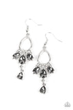 Paparazzi "Coming in Clutch" Silver Earrings Paparazzi Jewelry