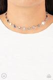 Paparazzi "Astro Goddess" Silver Choker Necklace & Earring Set Paparazzi Jewelry