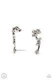 Paparazzi "Astral Anthem" White Post Earrings Paparazzi Jewelry