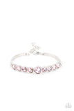 Paparazzi "Lusty Luster" Pink Bracelet Paparazzi Jewelry