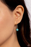 Paparazzi "Sagebrush Sanctuary" Blue Necklace & Earring Set Paparazzi Jewelry