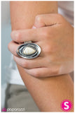 Paparazzi "The Final Frontier" White Ring Paparazzi Jewelry