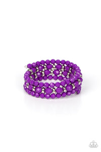 Paparazzi "Its a Vibe" Purple Bracelet Paparazzi Jewelry