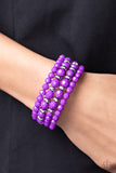 Paparazzi "Its a Vibe" Purple Bracelet Paparazzi Jewelry