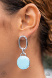 Paparazzi "Drop a TINT" FASHION FIX Blue Earrings Paparazzi Jewelry