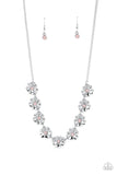 Paparazzi "Petunia Palace" Pink Necklace & Earring Set Paparazzi Jewelry