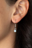 Paparazzi "Petunia Palace" Blue Necklace & Earring Set Paparazzi Jewelry